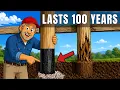 Your Fence Post Is Built to Rotten After 3 Years - How to Make It Last 100 YEARS