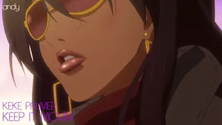 keke palmer ft big meech keep it movin slowed reverbed 