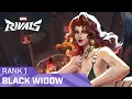 TOP 1 BLACK WIDOW SAVE WIDOW MARVEL RIVALS PRO COMPETITIVE