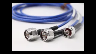 Semi-rigid RG402 and RG142 pur coaxial cable assembly
