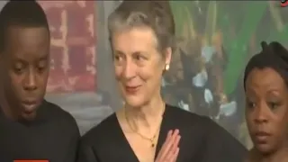 wife children u0026 family of kofi annan pays their last respect to him