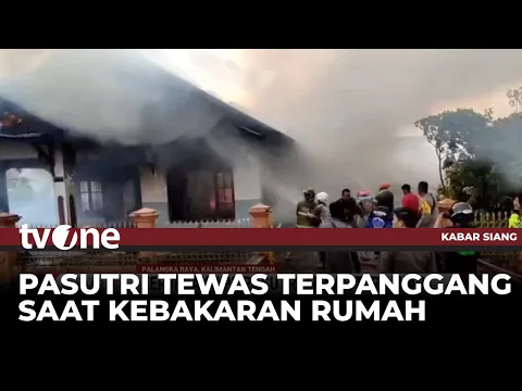 Pasutri di Palangka Raya Tewas Terjebak Api