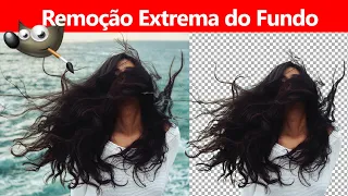 Extreme Background Removal With Gimp 2.10.28
