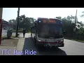 Toronto TTC 161 Rogers Rd Bus Ride Full Route Eastbound on 7219 2023