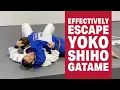Escape Any Yoko Shiho Gatame - Travis Stevens Basic Judo Techniques