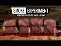 SMOKE EXPERIMENT - How long should you smoke a Steak