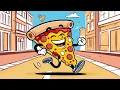 Download Lagu The Running Pizza's Big Adventure | Bedtime story for Kids |  English / Hindi / Kannada Subtitle