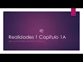 Realidades 1 Capitulo 1A Activadad 2 P27