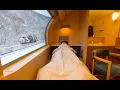 Download Lagu Japan’s Snowiest First-Class Sleeper Train | Sunrise Express 🚞 ☃️ ❄️