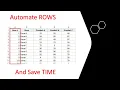 How to Automate Row numbers in Excel