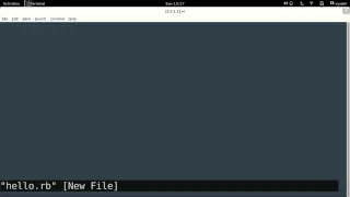 Ruby Hello World