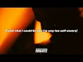 oskar med k - i'm way too self aware (Lyrics)