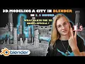 Create a CITY in Blender in 1 5 HOURS Create a Quick SCI-FI city in BLENDER 2 9 CHALLENGE CGbird
