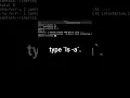 Learn ls Command in 60 Seconds Commands for Beginners