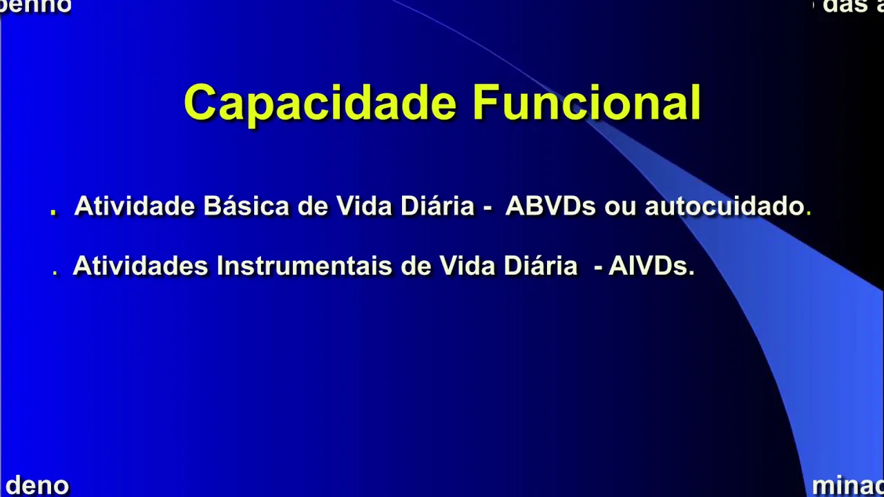 Avaliação geriátrica ampla