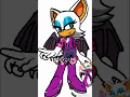 Download Lagu Rouge The Bat (Part 6, Redraw, Speed Paint, Sonic Prime)