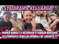 BEGINILAH MOMEN HANGAT \u0026 KESERUAN SYAQIRAH BERSAMA KELUARGANYA SEBELUM KEMBALI KE JAKARTA !!!