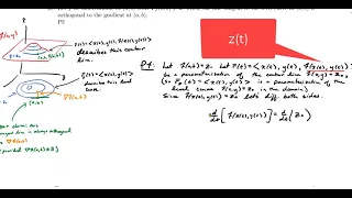 Gradient Orthogonal to Level Curves