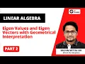 Linear Algebra - Part 2 Eigen Values and Eigen Vectors with Geometrical Interpretation