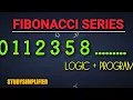 fibonacci series using for loop in C programming