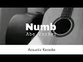 Abe Parker - Numb (Acoustic Karaoke)