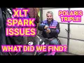 Polaris XLT Vintage Snowmobile Ignition Problems What did We find Triple Monoblock Wedge Indy sled