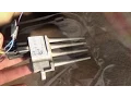 Replacing the air conditioning resistor of the BMW E46 Hedgehog