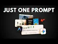 How to Build a STUNNING Website with Google Antigravity Deploy It FREE No Code Needed