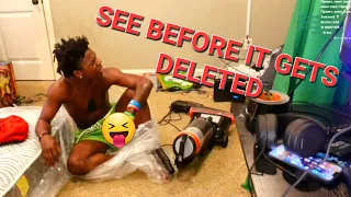Ishowspeed stream goes wrong Wardrobe malfunction