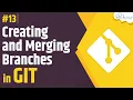 Learn to Create Branches and Merge Them in GIT GIT Tutorials