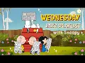 Slow Wednesday Morning with Snoopy Relaxing Jazz Playlist to Start Your Day