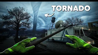 I Accidently Trapped My Friends with a Tornado