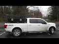 F150 Diesel setup with WeatherGuard Boxes and rack