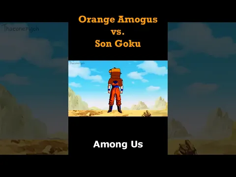 Amongus vs Goku #amongus #animation #memes