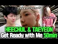 Lagu Achter de schermen: HEECHUL \u0026 TAEYEON maken zich klaar 💘💘💘