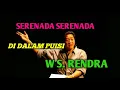 Download Lagu SERENADA SERENADA DALAM PUISI WS  RENDRA  (54)