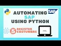- How to register data into SAP using Python Register Costumers