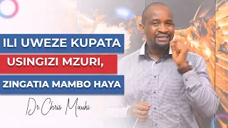Dr Chris Mauki Ili Uweze Kupata Usingizi Mzuri Zingatia Mambo Haya Manne 