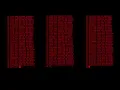 1H Long Relaxing Coding Screensaver Encrypted Programming Code VJ Loop no sound no music