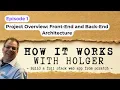 Episode 1 Project Overview Front End and Back End Architecture