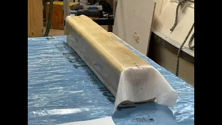 7 March 2025  Glaasing one side of the tube