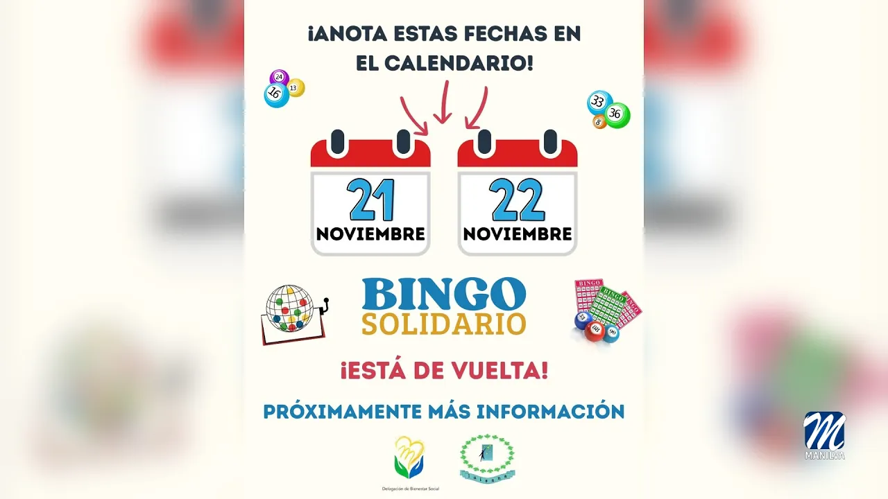 El Gran Bingo Solidario se celebrará el 21 y 22 de noviembre