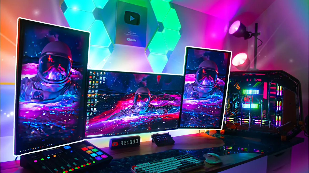 I Built my ULTIMATE Dream $20,000 Gaming & Streaming Setup!