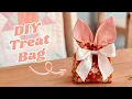 Adorable Easter Bunny Treat Bag Tutorial