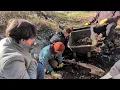 River Aid San Antonio volunteers brave chilly weather to clean Lorence Creek Preserve
