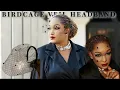 HOW TO MAKE A BIRDCAGE VEIL HEADBAND WITH CHENILLE DOTS Tutorial