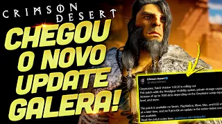 OS CARAS NÃO PARAM DE MELHORAR!! CHEGOU NOVA ATUALIZAÇÃO EM CRIMSON DESERT COM ADIÇÕES AGUARDADAS!!!