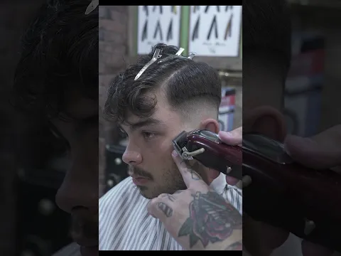 💈From HIPPIE to GENTLEMAN 🥃 #asmr #shorts #barber #transformation