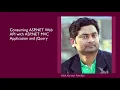 Consuming ASP NET Web API with ASP NET C Application and jQuery