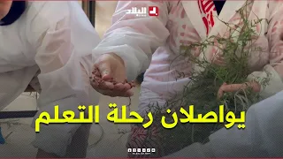لا عمر يوقفهما ولا مسافة تثنيهما.. صليحة وعبد الحميد يواصلان رحلة التعلم